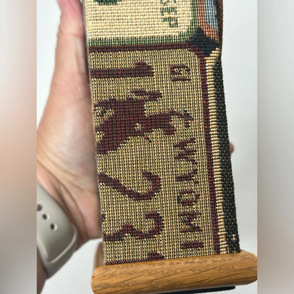 Trend Quartz Novelty Mantel Clock Analog States‎ Tapestry Unique Rare Traveling